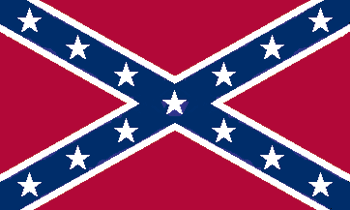 Confederate Navy Jack Econo Lt Poly Flags